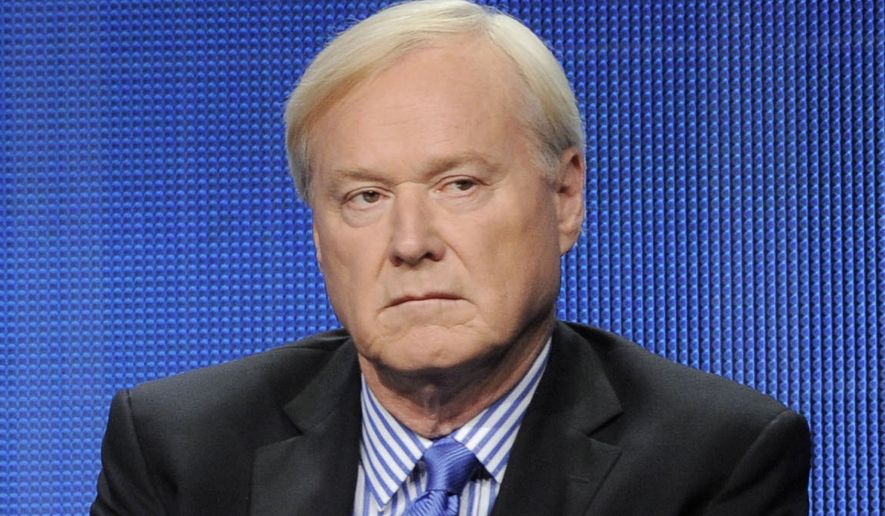 This Aug. 2, 2011, file photo shows MSNBC host Chris Matthews takes part in a panel discussion at the NBC Universal summer press tour in Beverly Hills, Calif. Matthews announced his retirement on his political talk show &quot;Hardball with Chris Matthews&quot; on Monday, March 2, 2020. (AP Photo/Chris Pizzello, File)