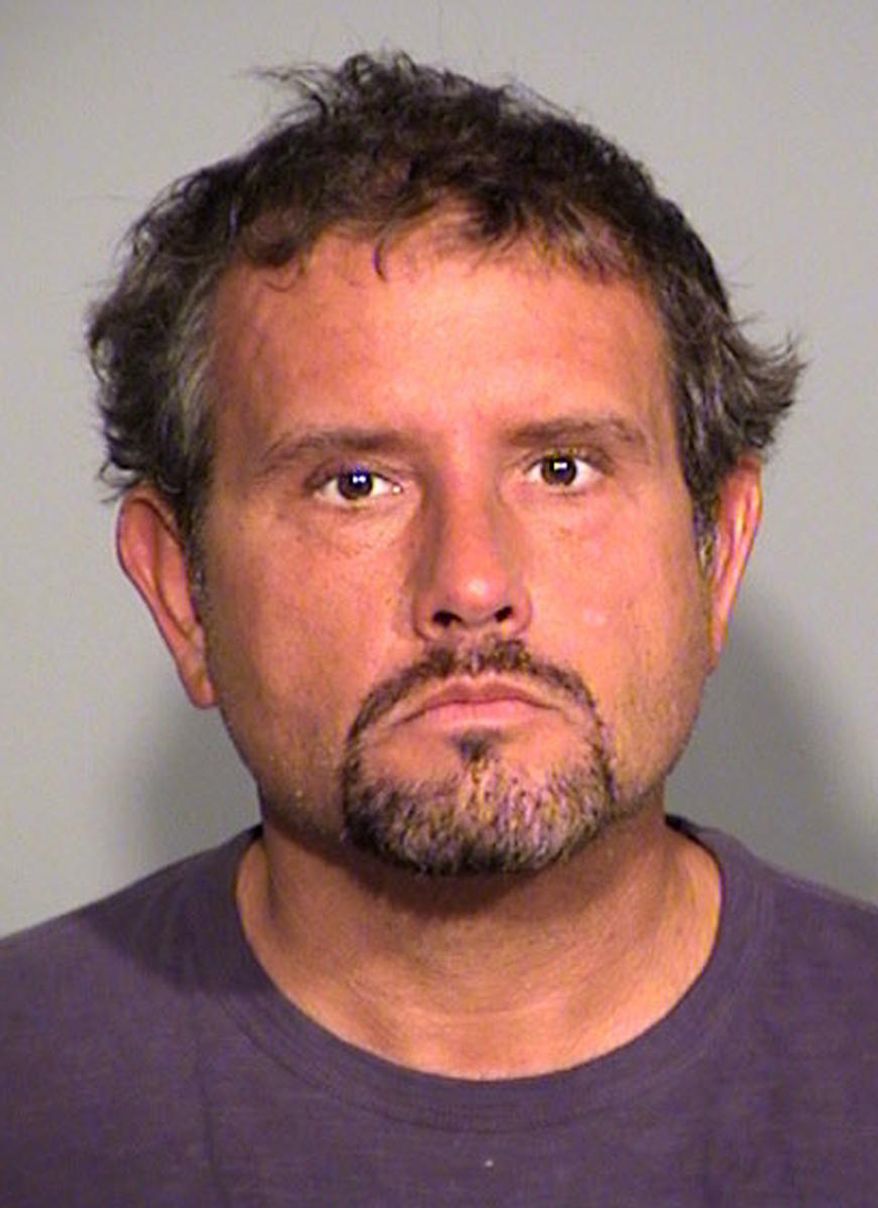 FILE - This undated booking file photo provided by the Indianapolis Metropolitan Police Department shows former Jared Foundation executive director Russell Taylor. On Friday, Feb. 28, 2020, U.S. District Court Judge Tanya Walton Pratt overturned the child pornography conviction of Taylor, an associate of disgraced former Subway pitchman Jared Fogle, who had provided evidence that led to a criminal case against Fogle. (Indianapolis Metropolitan Police Department via AP, File)