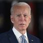 Democratic presidential candidate former Vice President Joe Biden speaks to members of the press at the National Constitution Center in Philadelphia, Tuesday, March 10, 2020. (AP Photo/Matt Rourke)