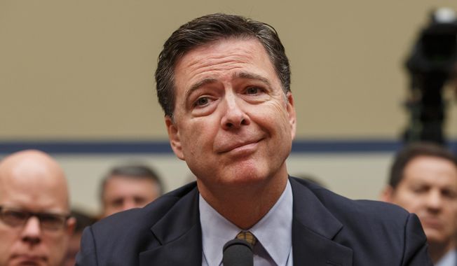 James B. Comey, as FBI director, lobbied for the inclusion of Christopher Steele&#x27;s error-filled dossier to be included in the intelligence community&#x27;s assessment of Russian interference in the 2016 presidential election. (Associated Press)