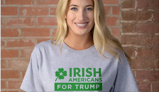 President Trump&#39;s campaign has organized Irish Americans for Trump, a new coalition for a specific community. (Image courtesy of Donald J. Trump for President. Inc.)