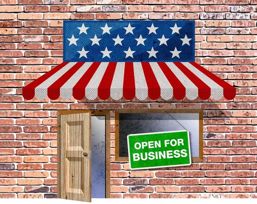 Open for Business Illustration by Greg Groesch/The Washington Times