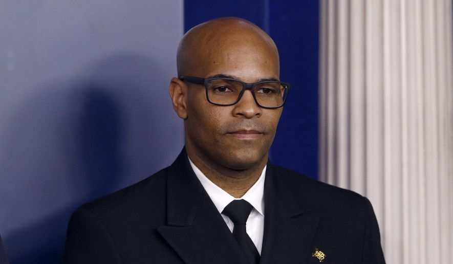 In this March 22, 2020, file photo U.S. Surgeon General Jerome Adams attends a coronavirus task force briefing at the White House, in Washington. Chicago is among several large American cities identified as hot spots for COVID-19 infections and will see the number of local coronavirus cases rise, the U.S. surgeon general said Friday, March 27, 2020, on &amp;quot;CBS This Morning.&amp;quot; Adams warned that Detroit, Chicago and New Orleans &amp;quot;will have a worse week next week.&amp;quot; (AP Photo/Patrick Semansky, File)