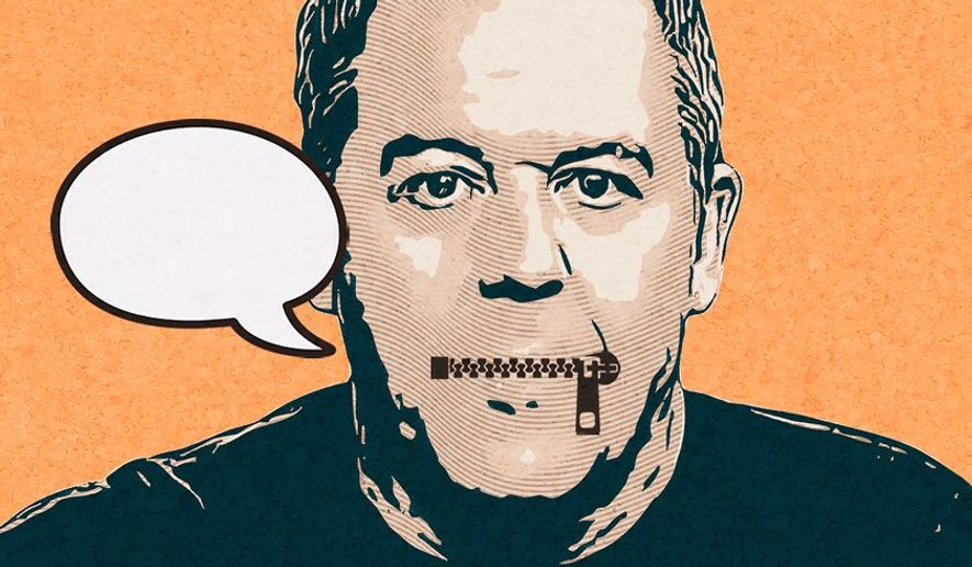 Greg Gutfeld Unspoken Illustration by Greg Groesch/The Washington Times