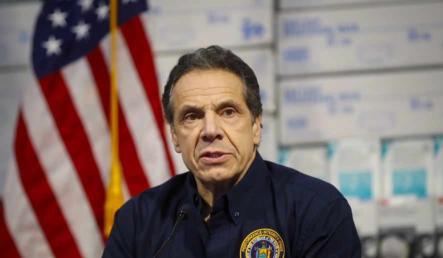 New York Gov. Andrew Cuomo is shown in this undated file photo.  (AP Photo) **FILE**