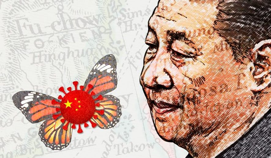 China Poison Butterfly Illustration by Greg Groesch/The Washington Times