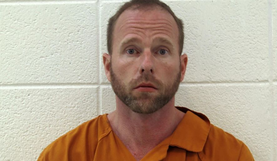 This photo provided by Laurel County Corrections shows Kentucky State Rep. Robert Goforth.  Goforth, who challenged the state’s governor in last year’s Republican primary was arrested on strangulation and assault charges. Goforth was arrested by the Laurel County sheriff’s office in his hometown of East Bernstadt, according to the Laurel County jail.   (Laurel County Corrections via AP)