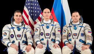 NASA astronaut Chris Cassidy and Roscosmos cosmonauts Anatoly Ivanishin and Ivan Vagner flew to the International Space Station on April 10, 2020.