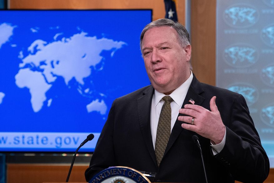 Secretary of State Mike Pompeo, demanding access to the Wuhan Institute of Virology, said, "Remember, this isn't the first time we've had a virus come out of China." (Associated Press)