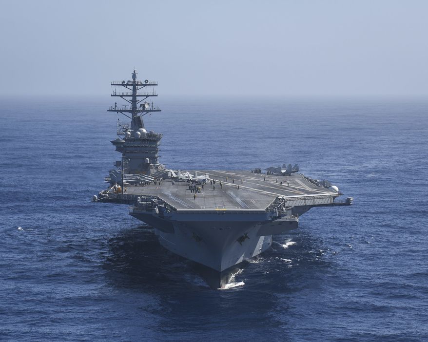 USS Nimitz. (Screenshot from https://www.flickr.com/photos/cvn68/)