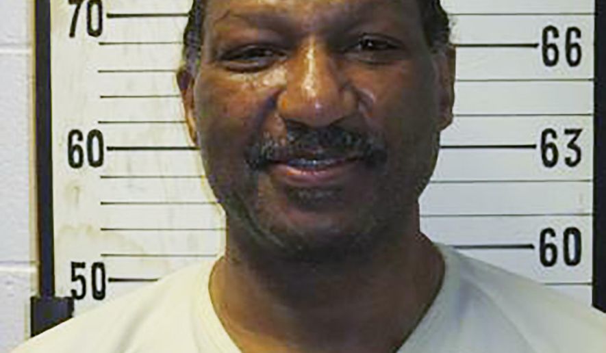 This undated photo provided by the Tennessee Department of Correction shows Byron Black. Tennessee has set two new execution dates, just days after putting to death its seventh inmate in the past year-and-a-half. On Monday, the Tennessee Supreme Court ordered an Oct. 8 execution date for inmate Black and a Dec. 3 execution date for Pervis Payne. (Tennessee Department of Correction via AP)