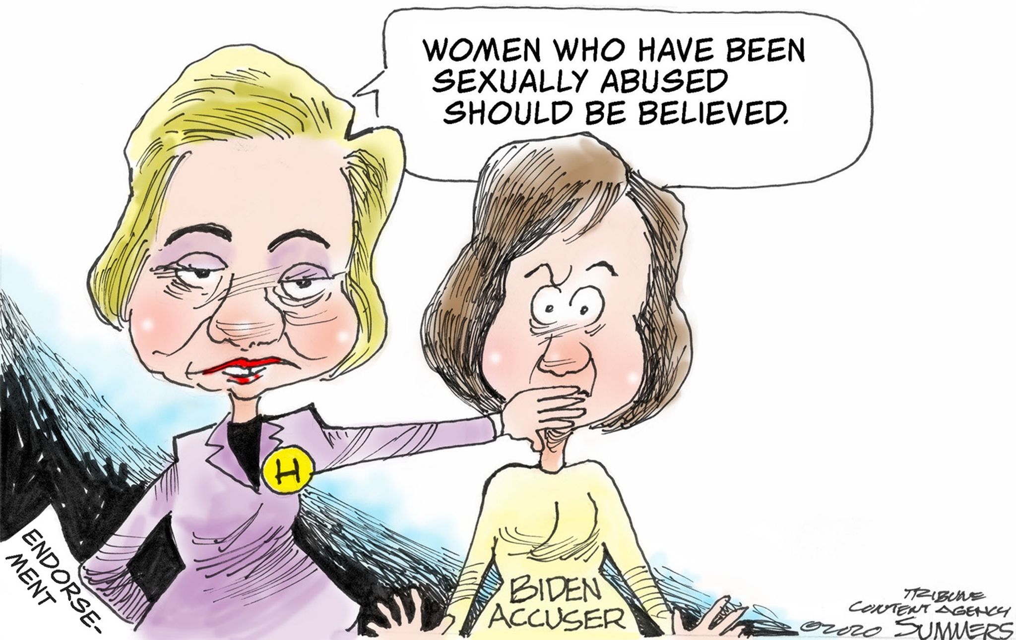 Political Cartoons - Dana Summers - Women who have been sexually ...