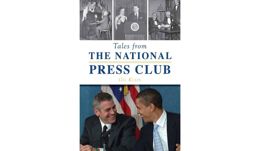 Tales From The National Press Club by Gil Klein (book cover)