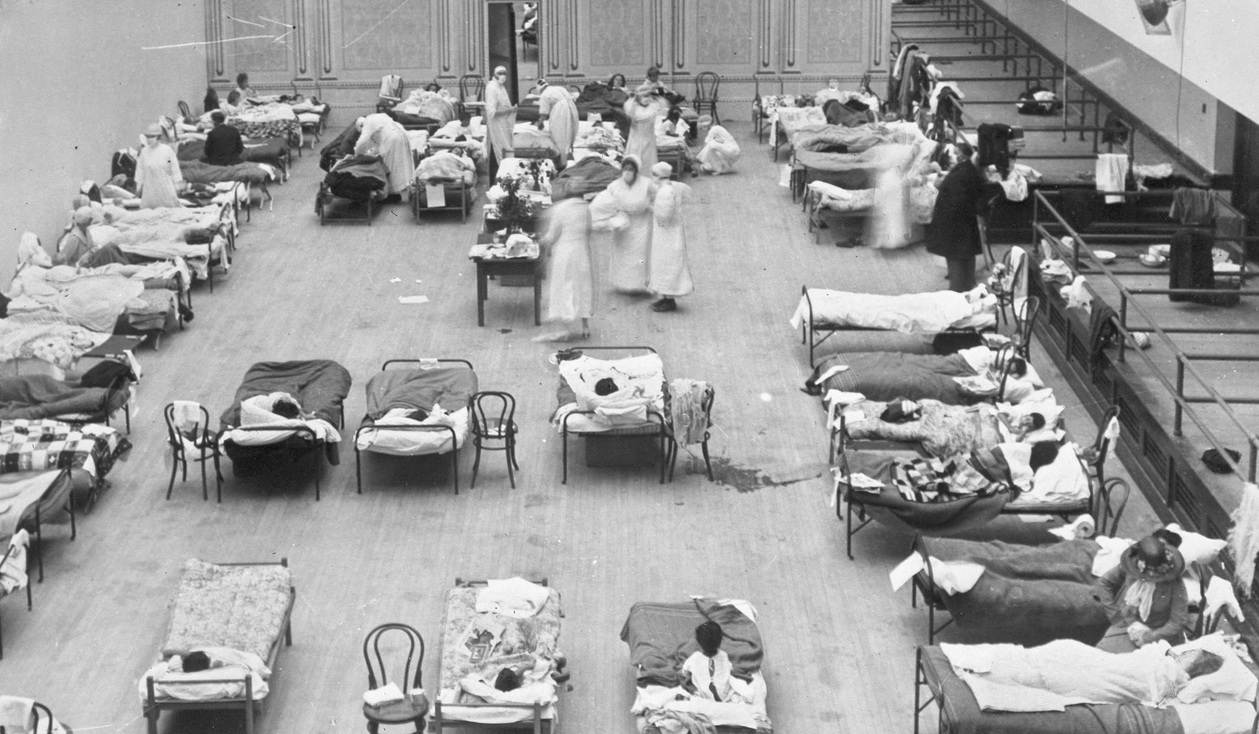 Image of article 'Virus-afflicted 2020 looks like 1918 despite science’s march'