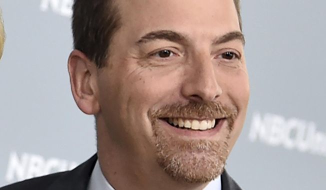 FILE - This May 14, 2018 file photo shows Chuck Todd at the 2018 NBCUniversal Upfront in New York. NBC News is apologizing for a &amp;quot;Meet the Press&amp;quot; segment that cut a portion of an interview with Attorney General William Barr that left a false impression. That has led to President Donald Trump calling for the network to fire the show moderator Chuck Todd. The show was discussing the Justice Department&#x27;s decision to drop its case against the president&#x27;s former national security adviser, Michael Flynn, and referred to a CBS interview where Barr said of the decision that history is written by the winners. Todd criticized Barr for not making the case that he was upholding the law — but, in fact, Barr went on to do that in his complete answer to the CBS reporter. (Photo by Evan Agostini/Invision/AP, File)