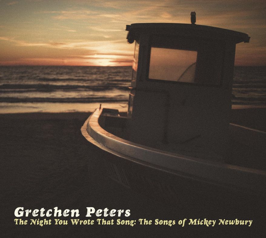 This cover image released by Scarlet Letter Records shows "The Night You Wrote That Song: The Songs of Mickey Newbury" by Gretchen Peters. ( Scarlet Letter Records via AP)