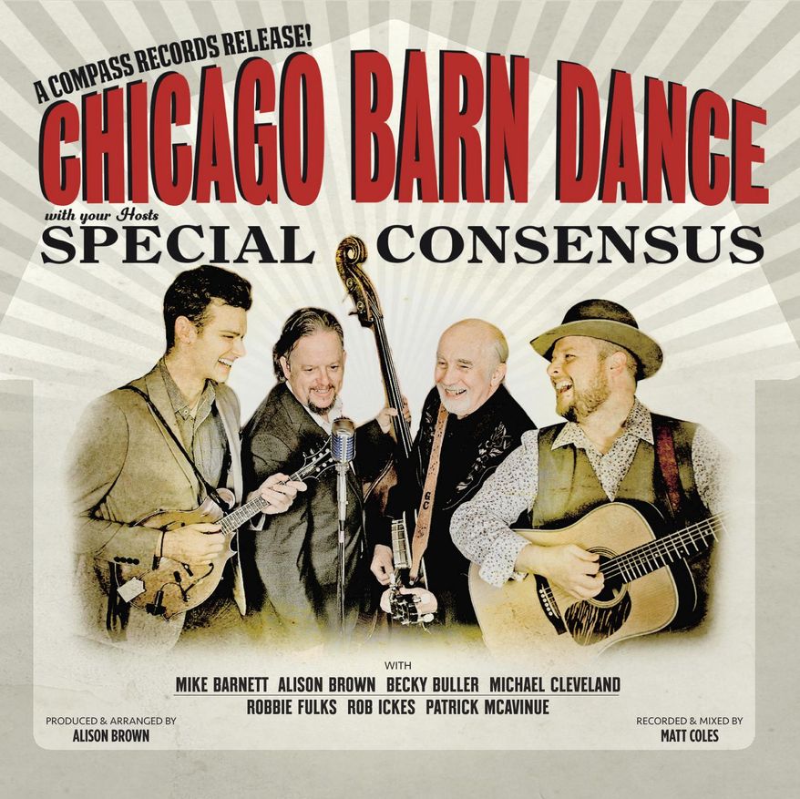 This cover image released by Compass Records shows "Chicago Barn Dance" by Special Consensus. (Compass Records via AP)
