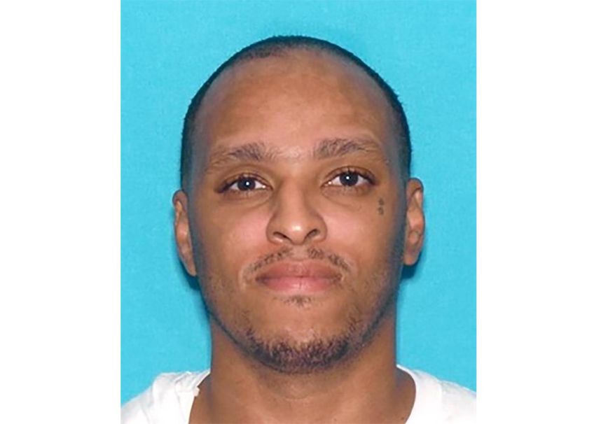 This booking photo provided by U.S. Marshals Office shows Herman Parker. Authorities in Tennessee were searching for Parker, who escaped from the Dyer County Jail last month, on Tuesday, May 19, 2020, in Memphis, Tenn. (AP Photo/Courtesy of U.S. Marshals Service)