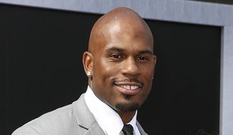 In this June 28, 2015, file photo, WWE wrestler Shad Gaspard arriving at the Los Angeles premiere of &amp;quot;Terminator Genisys&amp;quot; at the Dolby Theatre in Los Angeles. (Photo by Rich Fury/Invision/AP, File)