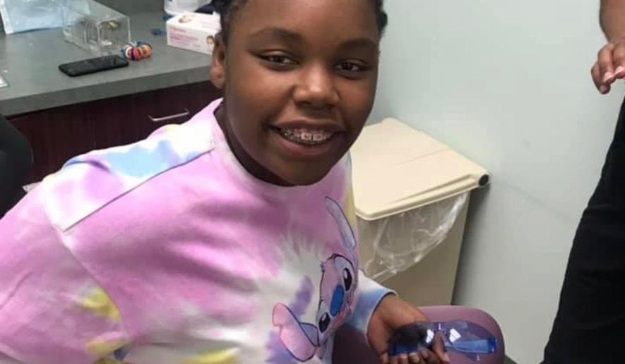 This photo provided by Attorney Justin T. Bamberg shows Skhylur Davis. A white woman is charged with assaulting Davis in what the child's lawyer calls a racially motivated attack. Attorney Justin Bamberg says the woman accused Skhylur Davis of stealing her mail on May 11, 2020. (Justin T. Bamberg via AP)