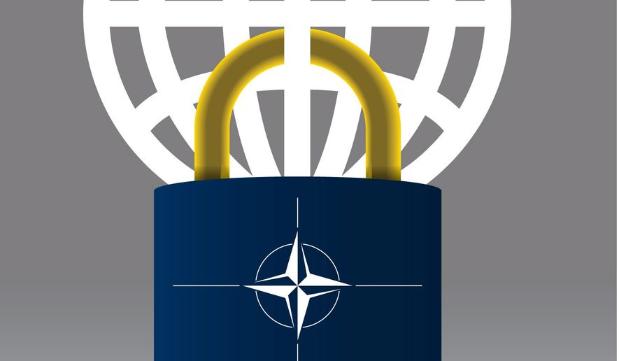 Transitioning NATO into a European-led force illustration by The Washington Times
