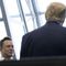 Tesla and SpaceX Chief Executive Officer Elon Musk talks with President Donald Trump speaks after viewing the SpaceX flight to the International Space Station, at Kennedy Space Center, Saturday, May 30, 2020, in Cape Canaveral, Fla. (AP Photo/Alex Brandon) **FILE**