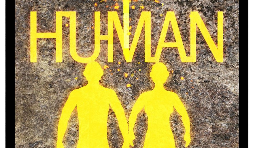 Illustration on the single origin of the human race by Alexander Hunter/The Washington Times