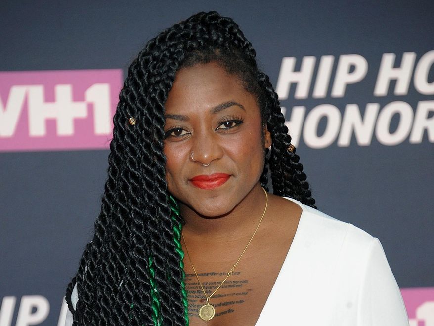 Co-founder of Black Lives Matter Alicia Garza attends the arrivals at VH1&#39;s Hip Hop Honors at David Geffen Hall at Lincoln Center in New York.  (Photo by Brad Barket/Invision/AP, File)