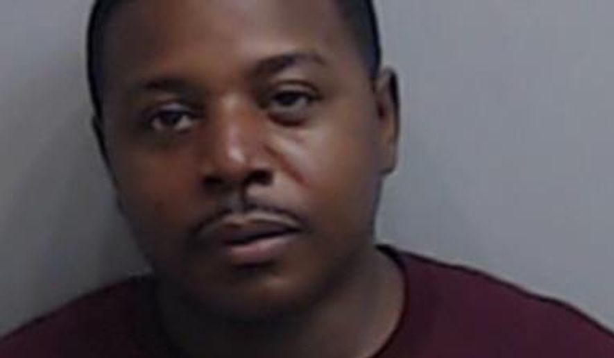 This photo provided by Fulton County Sheriff’s Office shows Lonnie Hood. Atlanta Chief Erika Shields fired two officers and benched three others involved in an incident with two college students during protests in the death of George Floyd who died after being restrained by Minneapolis police officers on May 25, 2020. A prosecutor announced criminal charges, Tuesday, June 2 against six officers. Hood is charged with two counts of Aggravated Assault and Simple Battery. (Fulton County Sheriff’s Office via AP)