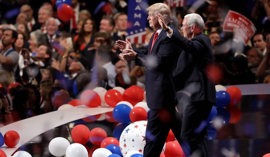 President Trump is expected to accept the nomination for reelection in his adopted home state of Florida with the GOP convention in Jacksonville. (Associated Press photographs)