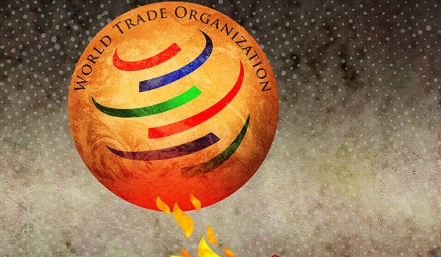 China and the WTO Illustration by Greg Groesch/The Washington Times