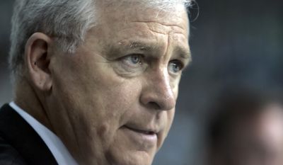 head coach Bryan Murray during an NHL hockey game against Tampa Bay Monday night March 6, 2006 in Tampa, Fla. (AP Photo/Chris O&#39;Meara)