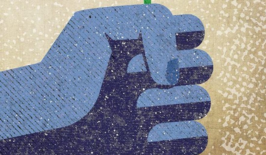 Peace Offer Illustration by Greg Groesch/The Washington Times