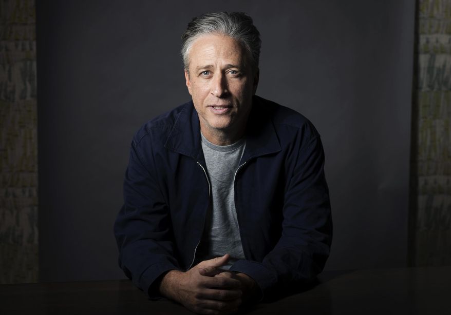 In this Nov. 7, 2014, file photo, Jon Stewart poses for a portrait in New York. (Photo by Victoria Will/Invision/AP, File)