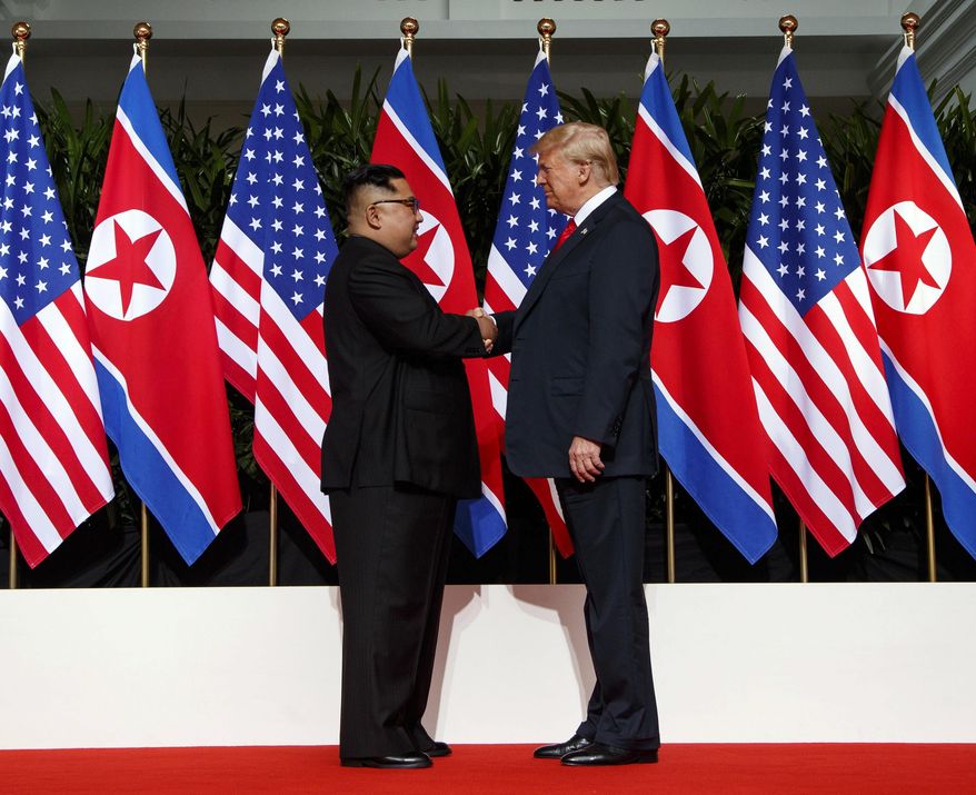 One Korean expert believes an end of war declaration involving North Korea's Kim Jong-un and President Trump may be essential for a Korea conflict breakthrough. (Associated Press)