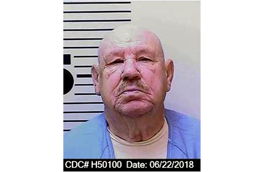 This June 22, 2018 photo provided by the California Department of Corrections and Rehabilitation shows Richard Eugene Stitely. The death row inmate died of unknown causes in his cell at San Quentin State Prison, where at least 500 inmates have tested positive for the coronavirus, California officials said Friday, June 26, 2020. Corrections officials said that Stitely, 71, was found unresponsive Wednesday evening and that it's not known if he was infected with the coronavirus. (California Department of Corrections and Rehabilitation via AP)
