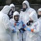 A sizable number of Americans have heard conspiracy theories about the origins of the coronavirus, according to a Pew Research Center poll. (Associated Press)