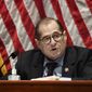 This June 24, 2020, file photo shows House Judiciary Committee Chairman Rep. Jerrold Nadler, D-N.Y., speaking during a hearing on Capitol Hill in Washington. (AP Photo/Susan Walsh, Pool, File)  **FILE**