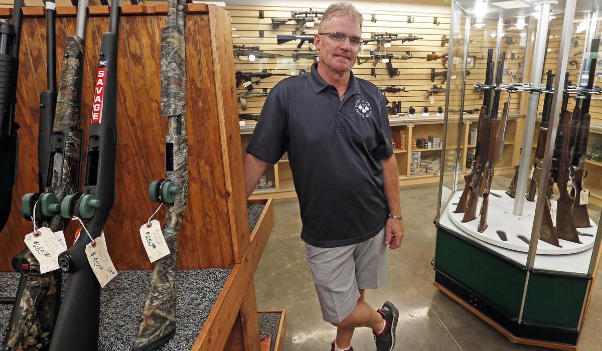 Gun sale surge aimed at defense set to break record