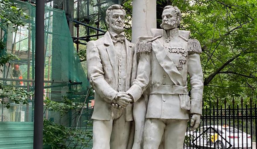 President Abraham Lincoln and Russian Tsar Alexander II. (Sponsored)