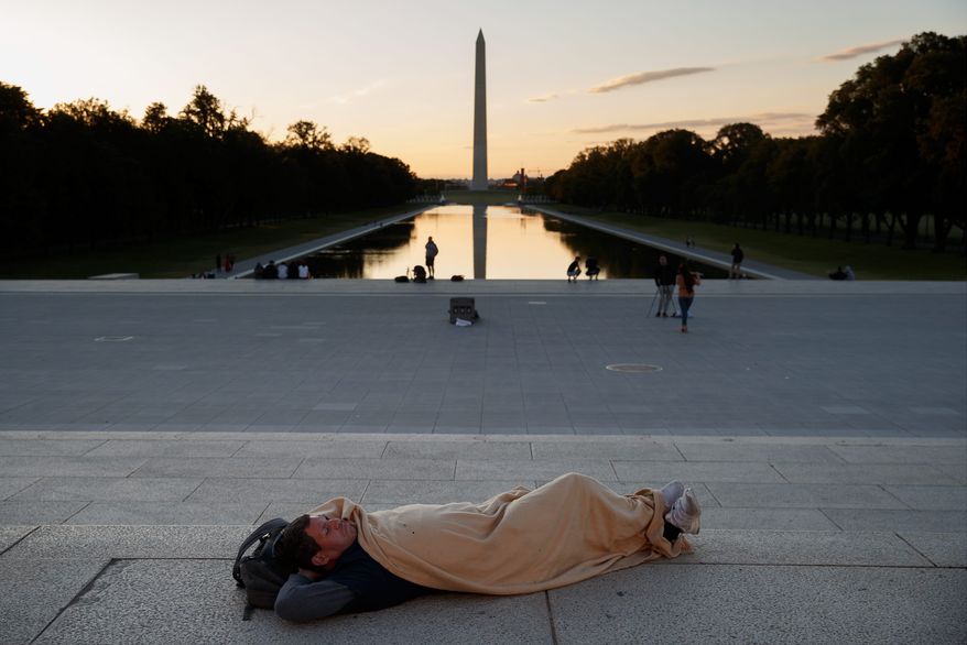 To celebrate Independence Day, the federal government is set to launch more than 10,000 fireworks from West Potomac Park, the Lincoln Memorial and the base of the Washington Monument. The Department of the Interior said over 300,000 face coverings will be distributed during the event. However, D.C. Mayor Muriel Bowser is urging people to stay home. (ASSOCIATED PRESS PHOTOGRAPHS)