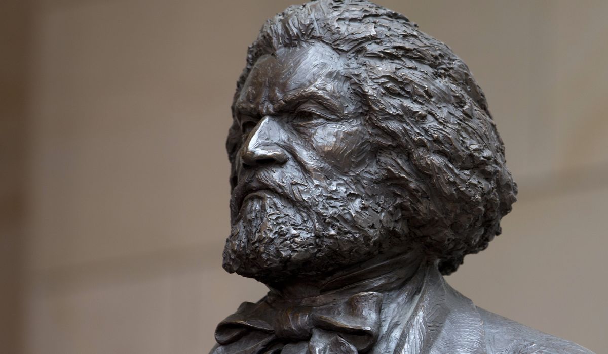 Vandals deface Frederick Douglass statue in New York