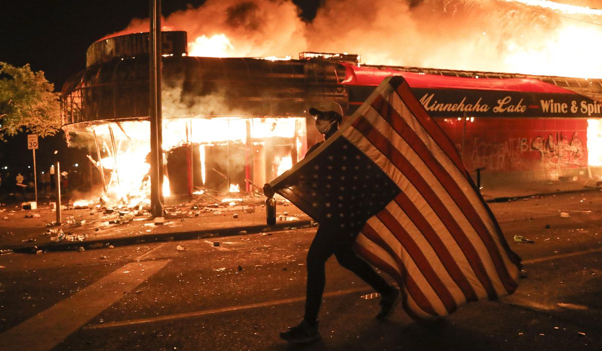 Where was the Democrats' outrage during the riots, looting and