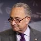 Senate Minority Leader Charles E. Schumer is proposing the Economic Justice Act, using the coronavirus relief package to address “structural inequalities have persisted in health care and housing, the economy and education.” (Associated Press/File)