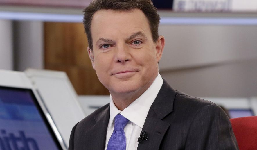 FILE - This Jan. 30, 2017 photo shows Shepard Smith on The Fox News Deck before his &amp;quot;Shepard Smith Reporting&amp;quot; program, in New York. CNBC said Thursday that Smith will join the network to host a weeknight news program airing at 7 p.m. Eastern. Smith abruptly quit Fox last fall after being at that network since its start.  (AP Photo/Richard Drew, File)