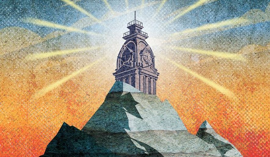 Hilltop Beacon Illustration by Greg Groesch/The Washington Times