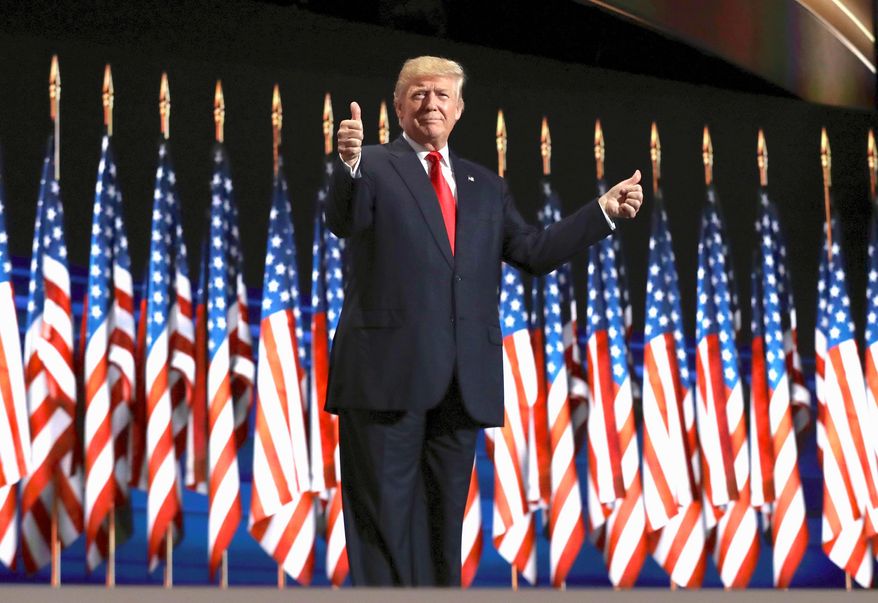 President Trump is currently behind in the polls, but he has plenty of time to regain his "mojo" before the general election in November. (Associated Press)