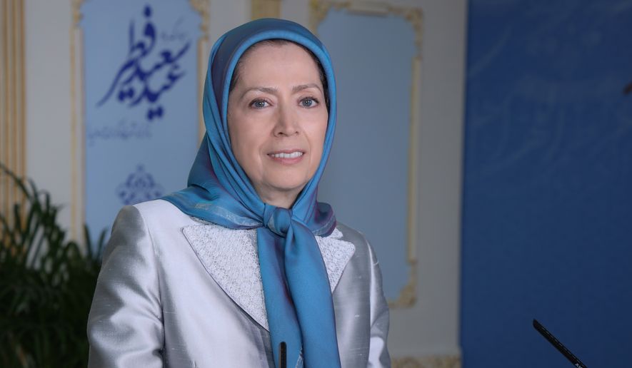 National Council of Resistance of Iran acting president Maryam Rajavi