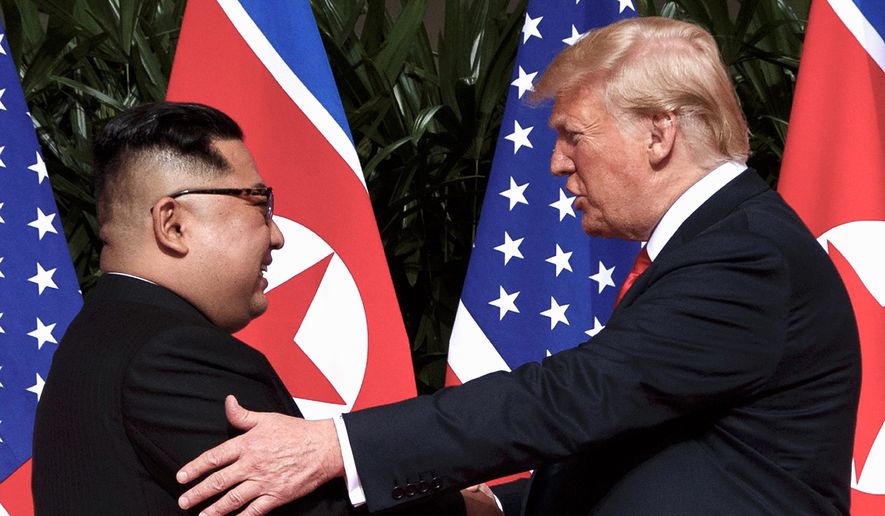 A third meeting between President Trump and North Korean leader Kim Jong-un  could be a boost to the president&#39;s reelection campaign. (Associated Press)