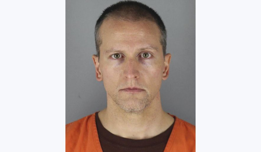 This May 31, 2020, file photo provided by the Hennepin County Sheriff shows former Minneapolis police Officer Derek Chauvin, who was arrested for the May 25 death of George Floyd. (Hennepin County Sheriff via AP, File)